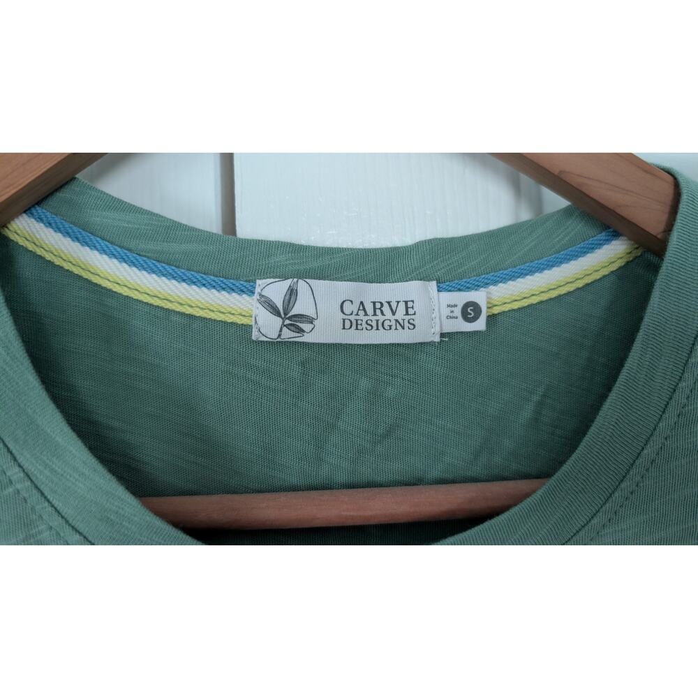 Carve Designs Green Rockies Organic Cotton Tee - Picture 3 of 5